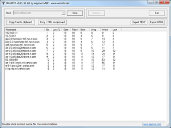 Image 0 for WinMTR Portable