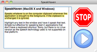 Image 0 for SpeakHaven for Windows