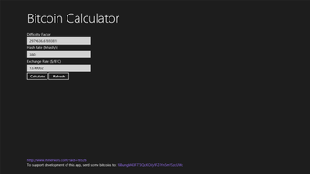 Imagen 0 para Bitcoin Calculator for Wi…