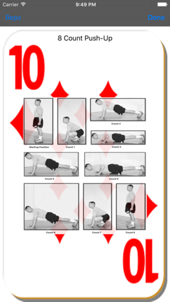 Image 1 for Deck of Cards Workout
