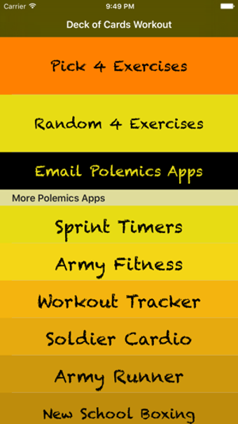 Image 3 for Deck of Cards Workout