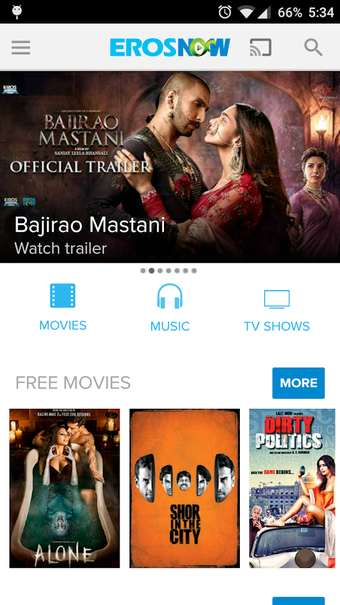 Imagen 0 para Eros Now - Watch HD movie…
