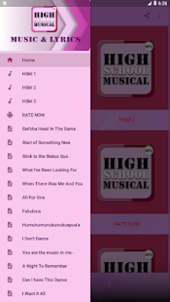 Imagen 1 para High School Musical Songs…