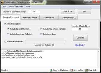 Image 0 for Multi Random Data Generat…