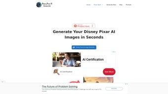 Imagen 0 para Disney Pixar AI Generator