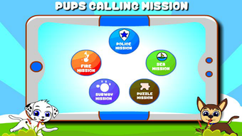 Imagen 0 para Pups Rider Call Phone Mis…