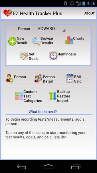 Imagen 3 para EZ Health Tracker Plus