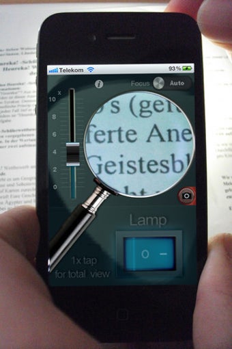 Image 1 for Magnifier with light+zoom
