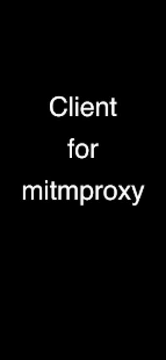 Image 1 for mitmproxy client - Interc…