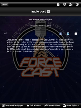 Image 0 for ForceCast App