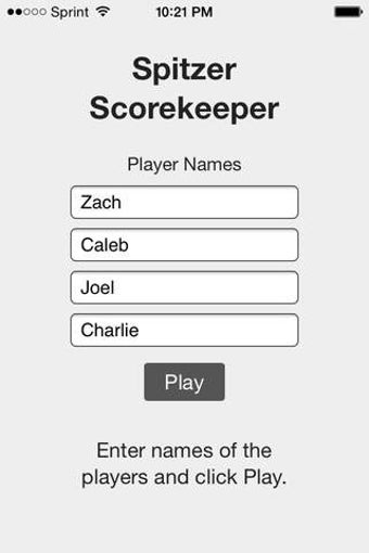Image 0 for SpitzScore - Spitzer Card…