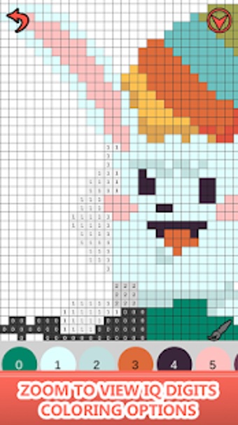 Image 1 for Easter Number Coloring Bo…