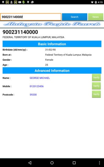 Image 1 for Malaysia People Search