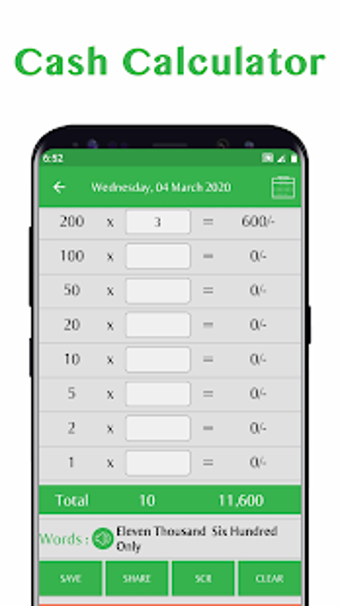 Image 0 for Cash Counter - Calculator