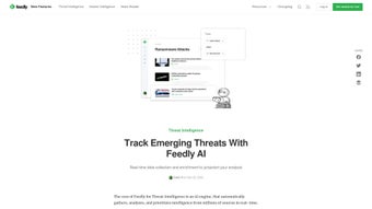 Imagen 0 para Feedly for Threat Intelli…