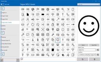 Image 1 for Character Map UWP for Win…