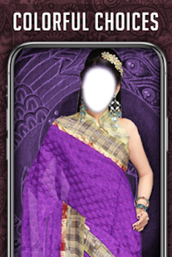 Image 0 for Women Saree Photo Suit Ed…