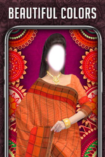 Image 2 for Women Saree Photo Suit Ed…