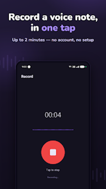 Imagen 0 para Voice Note  Record  Send