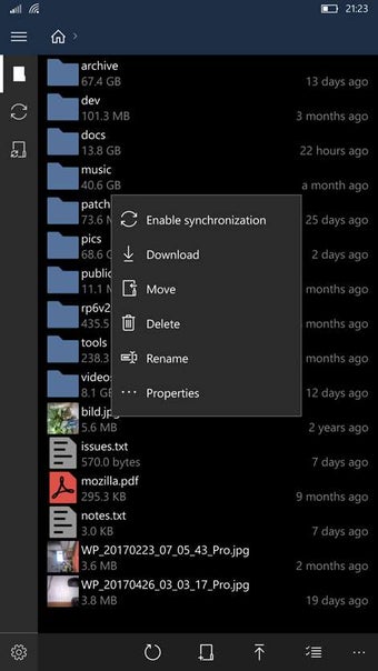 Image 2 for ownCloud for Windows 10