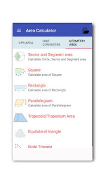Imagen 1 para Area Calculator