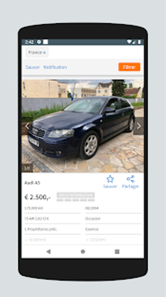 Image 2 for Voiture d Occasion France