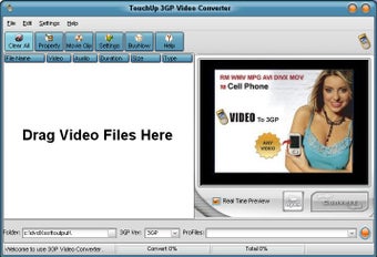 Image 0 for TouchUp 3GP Video Convert…