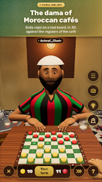 Imagen 0 para Dama  Chess El Haj Brahim