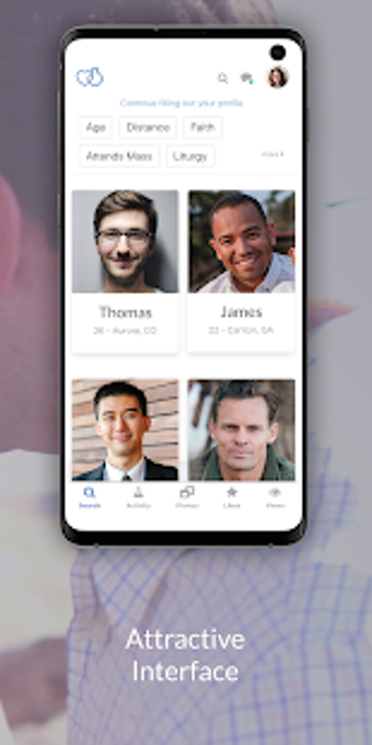 Catholic Chemistry Dating App Screen Photos 1