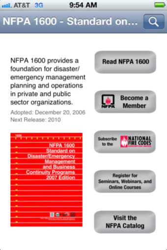 Image 0 for NFPA 1600 2007 Edition