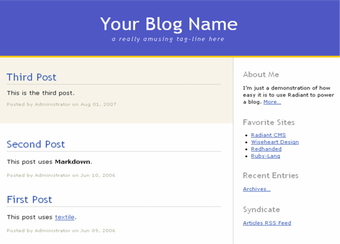 Image 1 for BitNami Radiant Stack for…