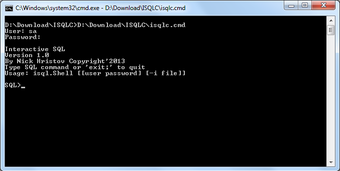 Imagen 1 para Interactive SQL