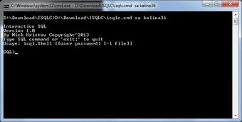 Imagen 2 para Interactive SQL