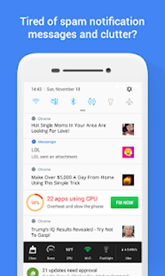 Image 1 for Notifications Spam Blocke…