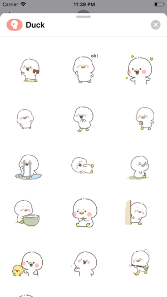 Image 2 for Lovely Duck Animated Stic…