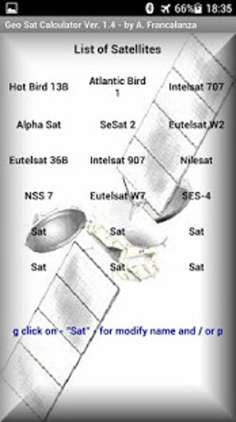 Image 0 for Geo Sat Calculator
