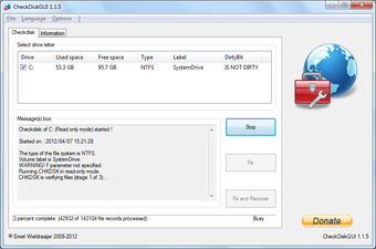Imagen 0 para CheckDiskGUI U3