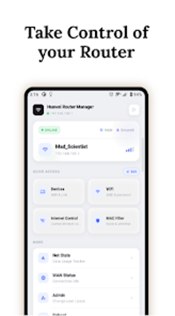 Image 0 for WiFi Manager for Huawei R…