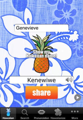 Imagen 0 para Hawaiian Names - Translat…