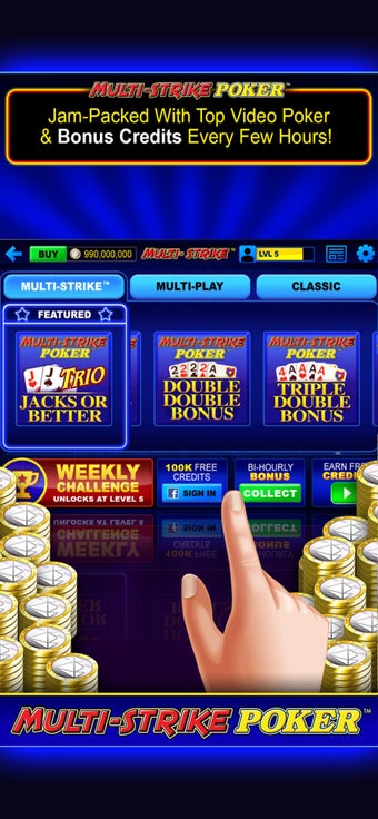 Image 1 for Multi-Strike Poker