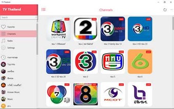 Image 2 for TV Thailand for Windows 1…