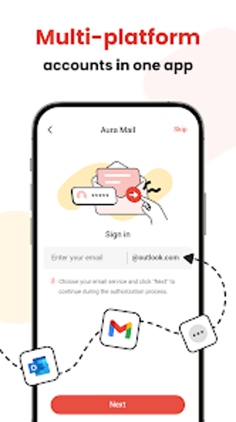 Image 0 for Aura Mail  Launcher