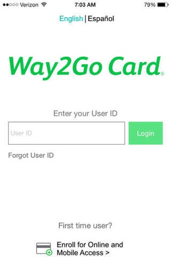 Image 0 for Go Program Way2Go Card