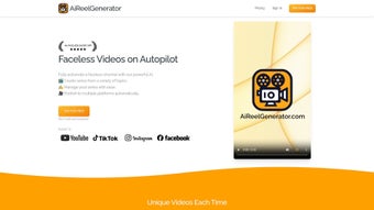 Image 0 for AiReelGenerator