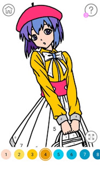 Imagen 2 para Anime Color by Number - A…
