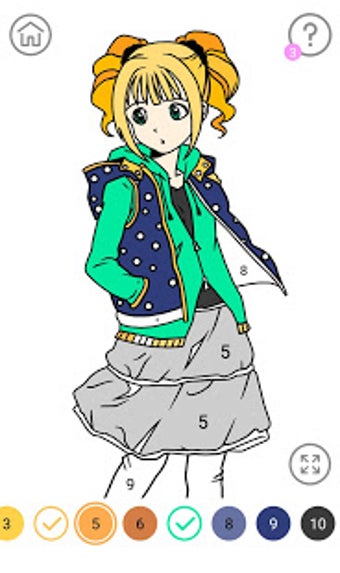 Image 0 for Anime Color by Number - A…