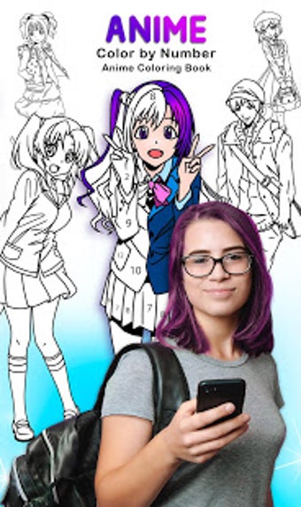 Image 3 for Anime Color by Number - A…