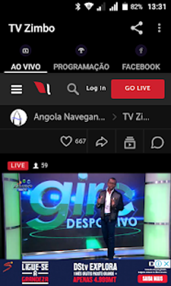 Image 1 for TV Zimbo Angola Online