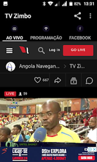 Image 0 for TV Zimbo Angola Online