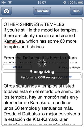 Image 1 for Photo Translate